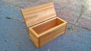 Caja de madera simple [upl. by Anibor]