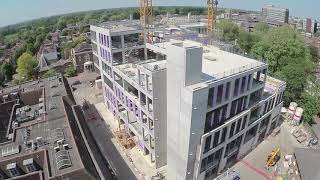 Construction of Town House at Kingston University [upl. by Appleby]