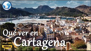 QUÉ VER en CARTAGENA Murcia España  Puerto de Culturas [upl. by Atikehs]