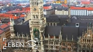 Münchner Marienplatz im Zeitraffer  Abenteuer Leben [upl. by Ennaj]