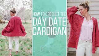 How to Crochet an EASY Cardigan from Two Simple Hexagons  Free Pattern [upl. by Siroval126]