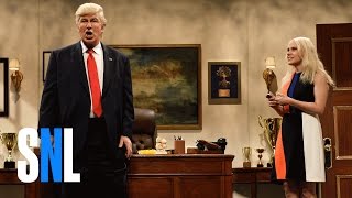 Donald Trump Prepares Cold Open  SNL [upl. by Ainer770]