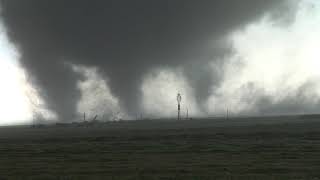 TOP MULTIPLEVORTEX TORNADO intercepts from closerange TEAM DOMINATOR [upl. by Ariahaj]