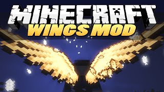 Minecraft Mods  WINGS Angel Devil Butterfly  Mod Showcase [upl. by Fulton]