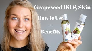 Skin Benefits of Grapeseed Oil amp Best Ways To Use It [upl. by Gorrono]