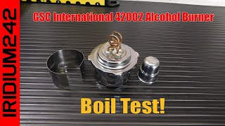 GSC International 42002 Alcohol BurnerStove [upl. by Darren]