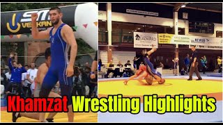 Khamzat Chimaev CRAZY wrestling highlights [upl. by Machutte73]