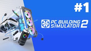 PC Building Simulator 2 Gameplay Walkthrough Part 1  IM CHANGING MY CAREER [upl. by Erdnua197]