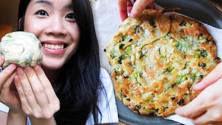 I Made Flaky Scallion Pancakes From Scratch [upl. by Vallonia]