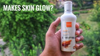 VLCC Sandal Cleansing Milk Review  How to Use  Leads to Glowing Fair Skin [upl. by Refinej]