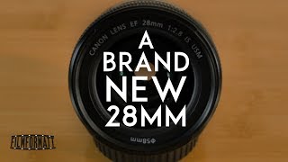 Canon EF 28mm F28 Review [upl. by Pauli43]