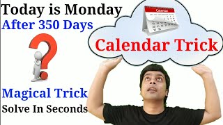 Calendar Trick  Maths Trick  Magical Trick  maths trick by imran sir [upl. by Nnayecats]