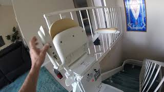 Acorn 180 Curved Stairlift Removal [upl. by Carol]