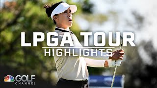 LPGA Tour Highlights 2023 The Annika Round 3  Golf Channel [upl. by Kohcztiy]