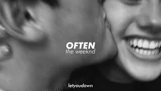 the weeknd often slowed  reverb [upl. by Notak]