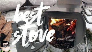 Best Wood Stove for Winter Camping by GStove [upl. by Flita]