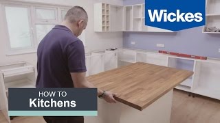 How to Build a Kitchen Island with Wickes [upl. by Abas]