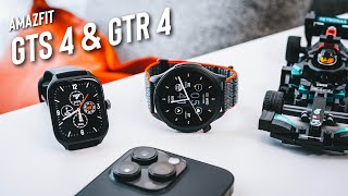 Amazfit GTS 4 amp GTR 4 First Look Amazfits BEST Smartwatch Yet [upl. by Solon912]