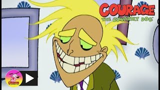 Courage The Cowardly Dog  Freaky Fred  Cartoon Network [upl. by Llydnek802]