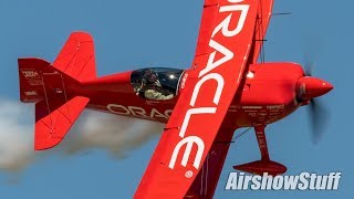 Sean D Tucker Aerobatics  EAA AirVenture Oshkosh 2018 [upl. by Idroj111]