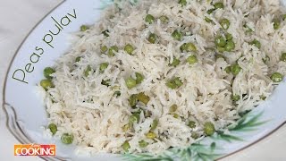 Peas Pulav Matar Pulao  Home Cooking  Rice Recipe [upl. by Celio]