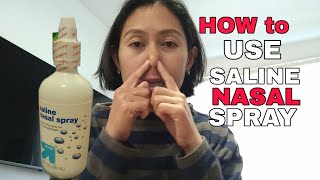 Pediatric Nasal Saline FlushRinse [upl. by Ardnas440]