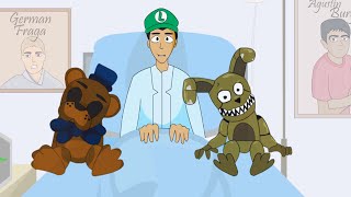 Fernanfloo Animado  Five Nights at Freddys 4  Animación 22 [upl. by Nelrac721]