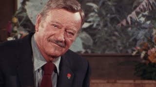 John Wayne Interview  Cinema Showcase 1976 [upl. by Irolav]