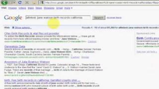 How To Find Birth Records On ANYONE [upl. by Ellevel]