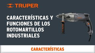 Características y funciones de los Rotomartillos Industriales TRUPER [upl. by Katherin]