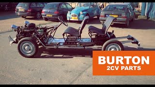 Burton 2CV Parts  Driving rolling chassis [upl. by Yousuf]