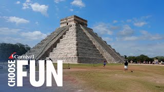 Chichen Itza Mayan Ruins in Cozumel Mexico  Carnival Shore Excursions  Carnival Cruise Line [upl. by Audris]