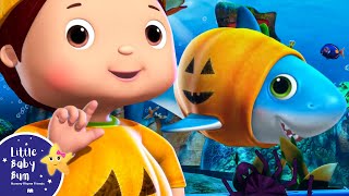 Halloween Shark Song  Best Baby Songs  Kids Cartoons  Nursery Rhymes  Little Baby Bum [upl. by Xirtaeb]