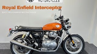 Royal Enfield Intereceptor 650  Burnt Orange Crush [upl. by Dahij]