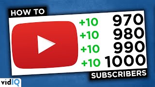 How to Get Your First 1000 Subscribers on YouTube in 2022 [upl. by Arrim]