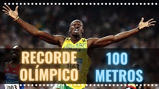 Recorde olímpico 100 Metros Rasos Masculino Usain Bolt [upl. by Jared]