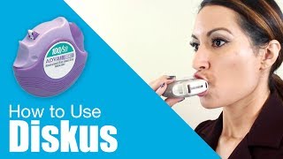 How to use Diskus Inhaler [upl. by Ahsirahc]