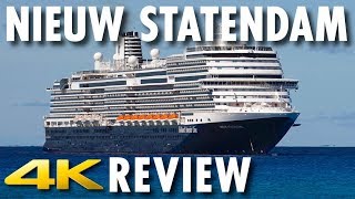 Nieuw Statendam Tour amp Review  Holland America Line  Cruise Ship Review 4K Ultra HD [upl. by Ytsud17]