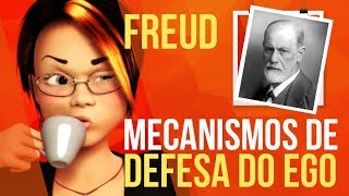 FREUD 03 – ANSIEDADE E MECANISMOS DE DEFESA DO EGO [upl. by Aizti]