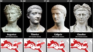 Timeline of the Roman and Byzantine Emperors [upl. by Cleland]