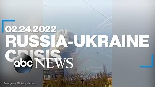 RussiaUkraine Crisis February 24 2022 [upl. by Viafore]