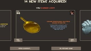 TF2 How to craft a Golden Frying Pan [upl. by Hanus]