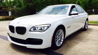 2014 BMW 750Li M Sport Sedan Start Up Exhaust and In Depth Reviews [upl. by Immak835]