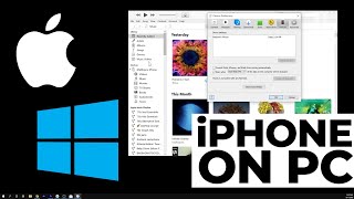 How to Sync an iPhone with a PC  Quick Fix [upl. by Yaf]