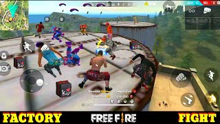 Garena free fire factory king  ff fist fight on factory roof  factory challenge gameplay  video t [upl. by Lleryd]