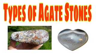 Ten Different Types of Agate Stones [upl. by Ward405]