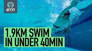 How To Break 40 Minutes For A 703 Ironman Swim  GTN Training Tips [upl. by Tennos]