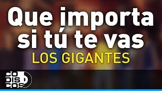 Que Importa Si Te Vas Los Gigantes Del Vallenato  Audio [upl. by Siugram]