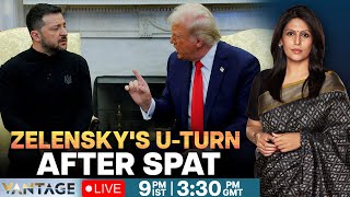 Russia Ukraine War LIVE After Trump Clash Zelenskys Uturn  Vantage with Palki Sharma  N18G [upl. by Ezarras364]