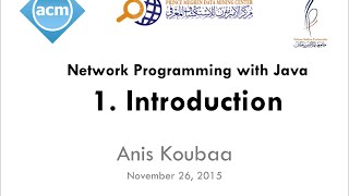 Java Workshop Series Java Network Programming  Introduction [upl. by Lletnuahs]